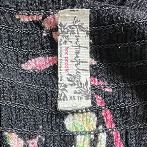 FREE PEOPLE 🖤 ‘Beau’ Floral Print Smocked Maxi Dress - Picture 13 of 16